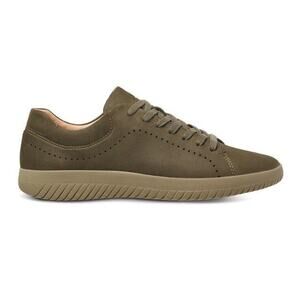 Mobs Tread Low Moss Lace Up Sneaker Comfort Casual Nubuck Shoe Size 6